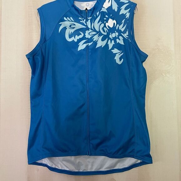 Cannondale blue cycling shirt, size large - Picture 3 of 10